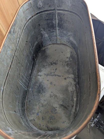 Antique Hoskin Copper Boiler with Lid