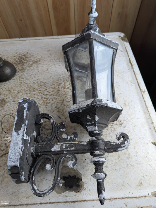 Aluminum Outdoor Coach Lamp Style Wall Sconce Light