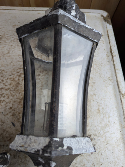Aluminum Outdoor Coach Lamp Style Wall Sconce Light