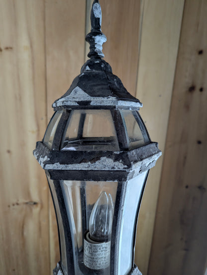 Aluminum Outdoor Coach Lamp Style Wall Sconce Light
