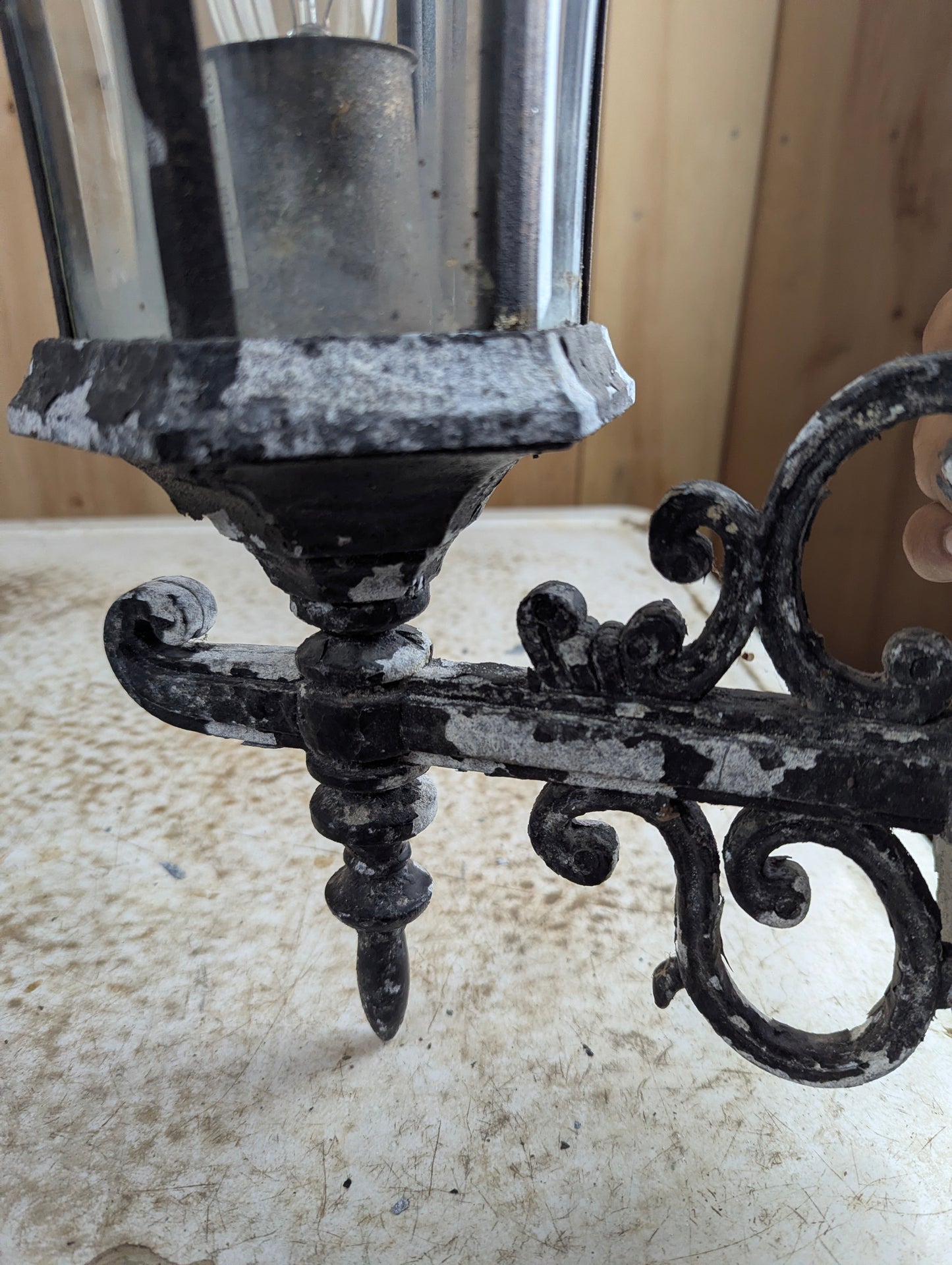 Aluminum Outdoor Coach Lamp Style Wall Sconce Light