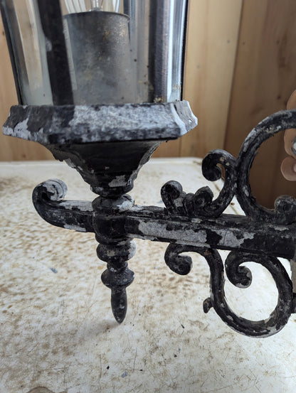 Aluminum Outdoor Coach Lamp Style Wall Sconce Light