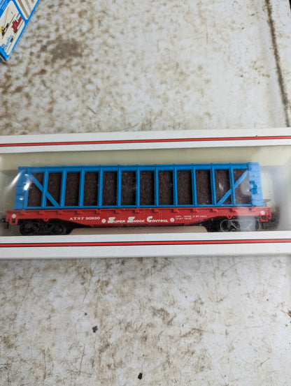Bachmann HO Scale ATSF Super Shock Control Pulpwood Car