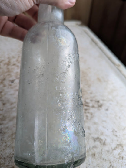 Calcutt Brewing & Malting Co Peterborough Antique Glass Beer Bottle
