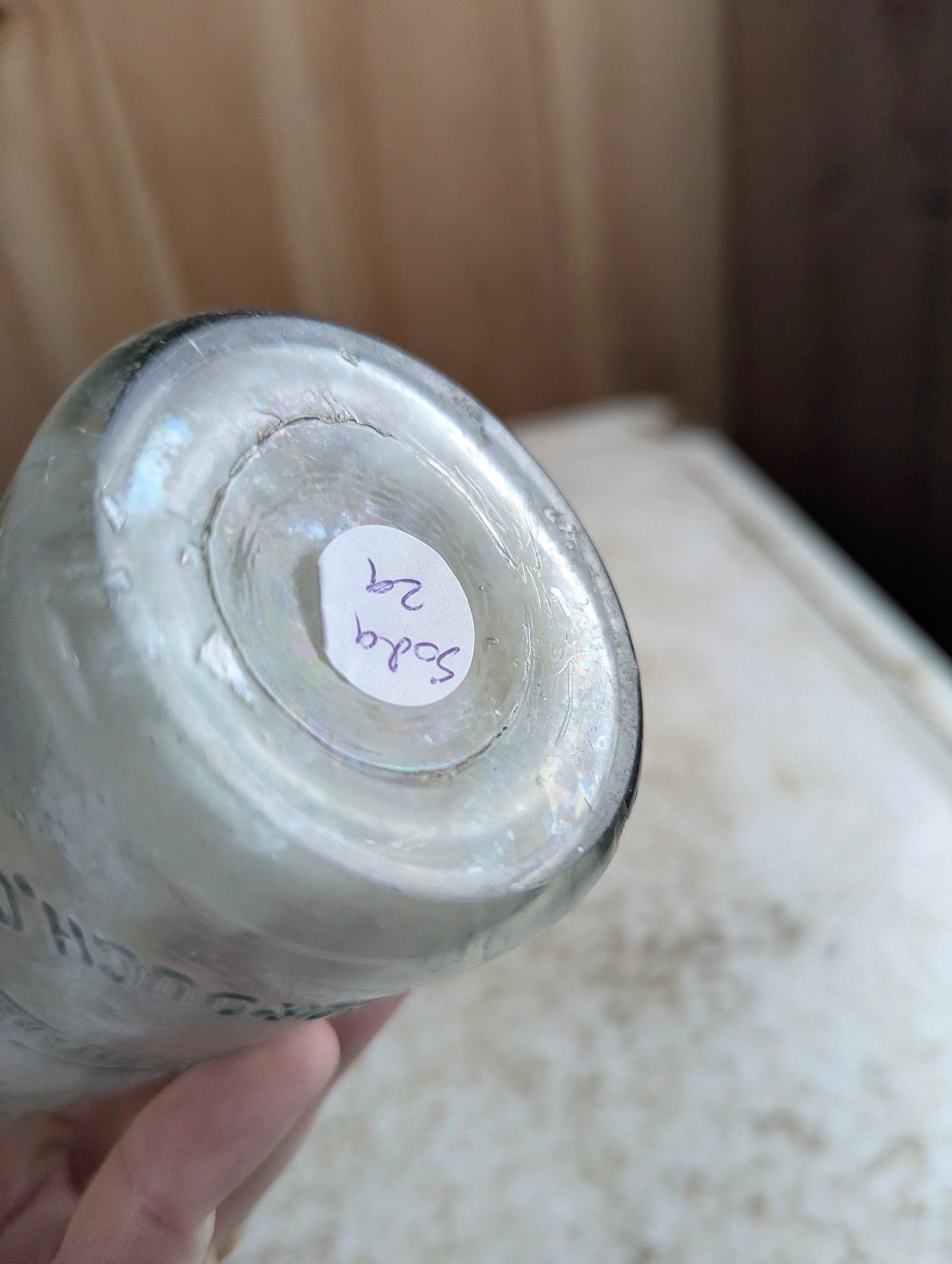 Calcutt Brewing & Malting Co Peterborough Antique Glass Beer Bottle
