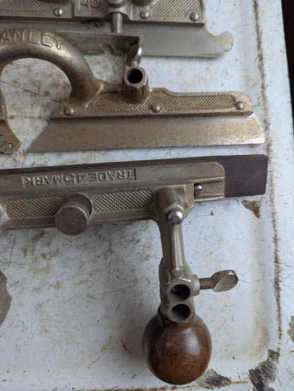 Boxed Vintage Stanley No. 45 Combination Plough Plane with Blades