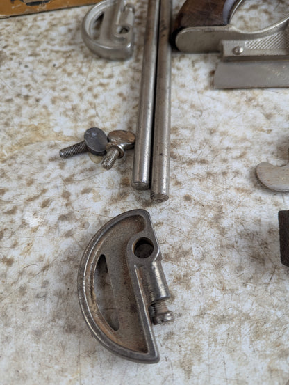 Boxed Vintage Stanley No. 45 Combination Plough Plane with Blades