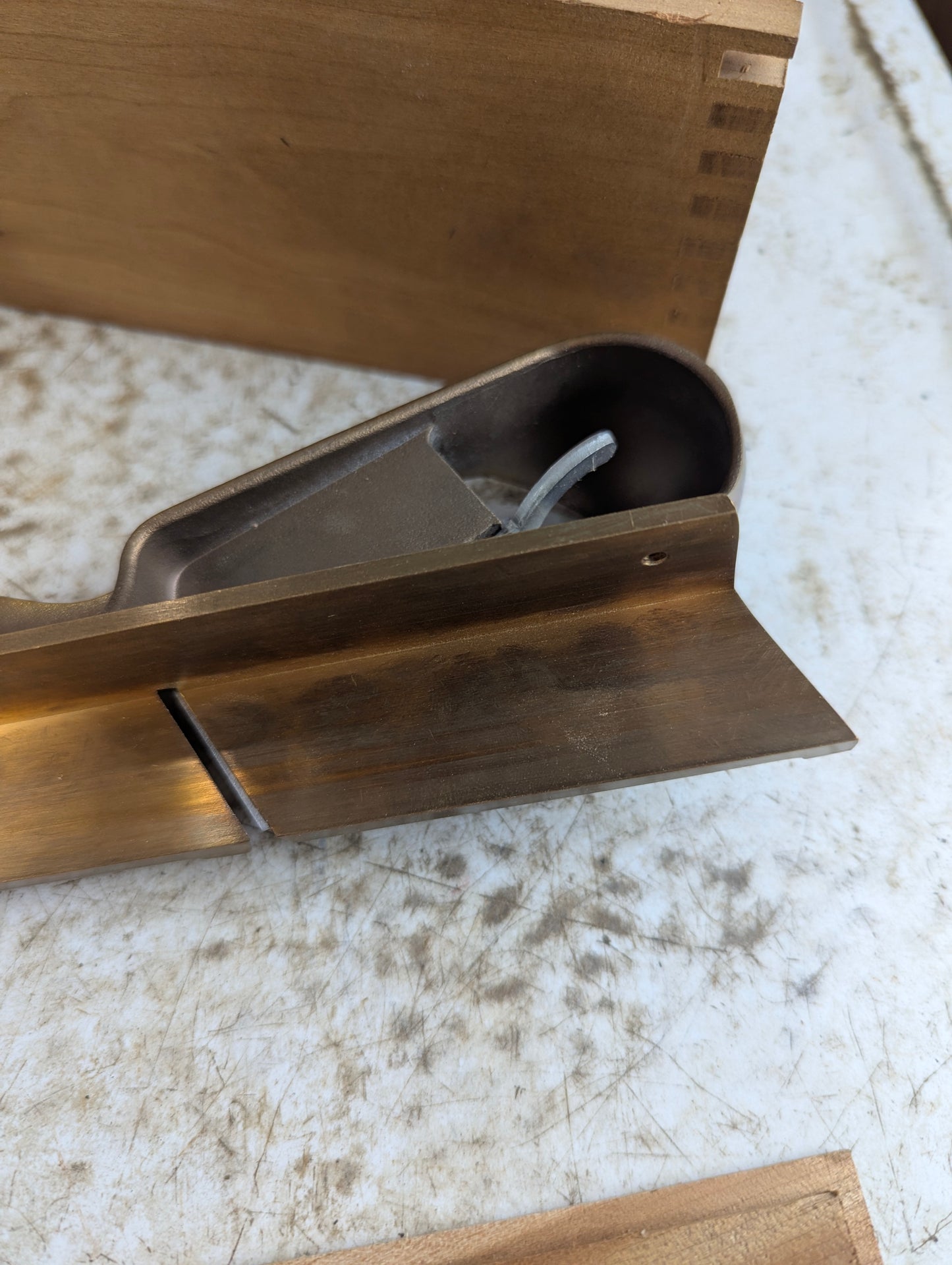Bronze Veritas Edge Trimming Block Plane Mk II in Original Box