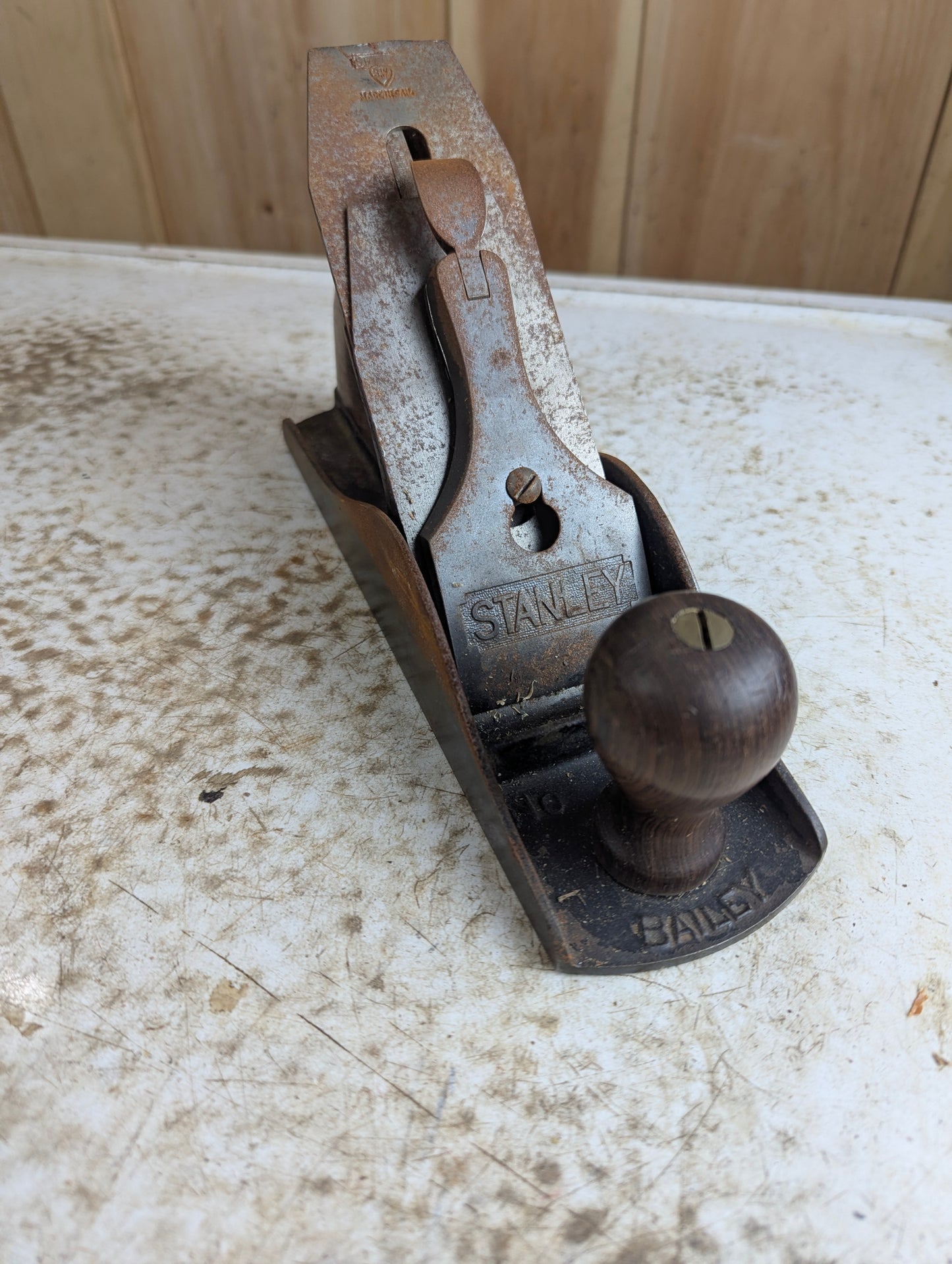 Vintage Stanley Bailey No. 4 1/2 Smoothing Plane