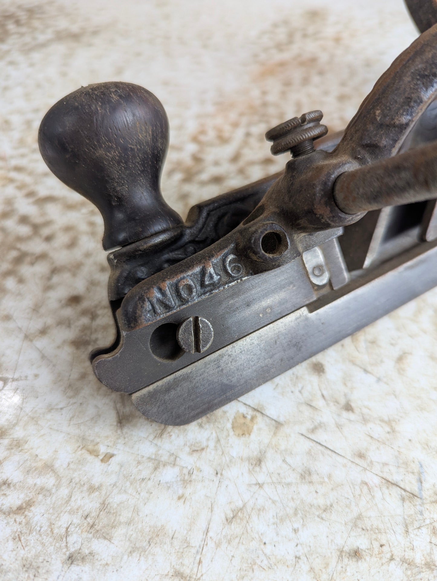 Early Type Stanley No. 46 Skewed Combination Plow Plane
