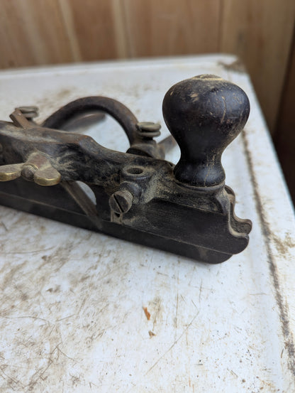 Early Type Stanley No. 46 Skewed Combination Plow Plane