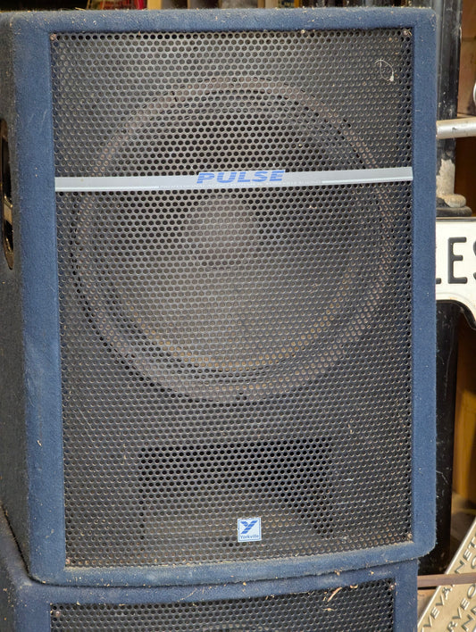 Pair of Yorkville Pulse PS-18 Passive 300W 18" Professional Subwoofers - Testing and Working