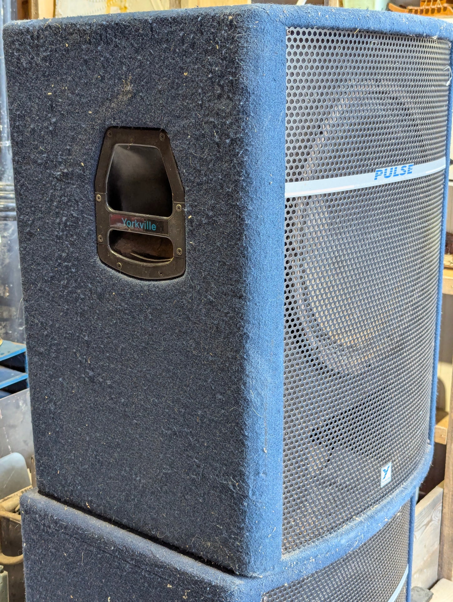 Pair of Yorkville Pulse PS-18 Passive 300W 18" Professional Subwoofers - Testing and Working
