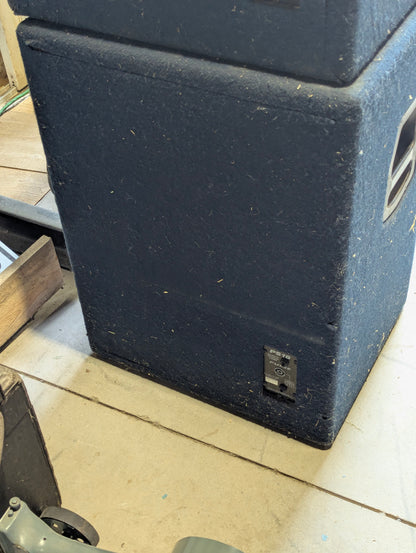 Pair of Yorkville Pulse PS-18 Passive 300W 18" Professional Subwoofers - Testing and Working