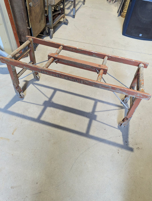 Antique Beatty Wash Tub Bench 42" x 16" x 18"