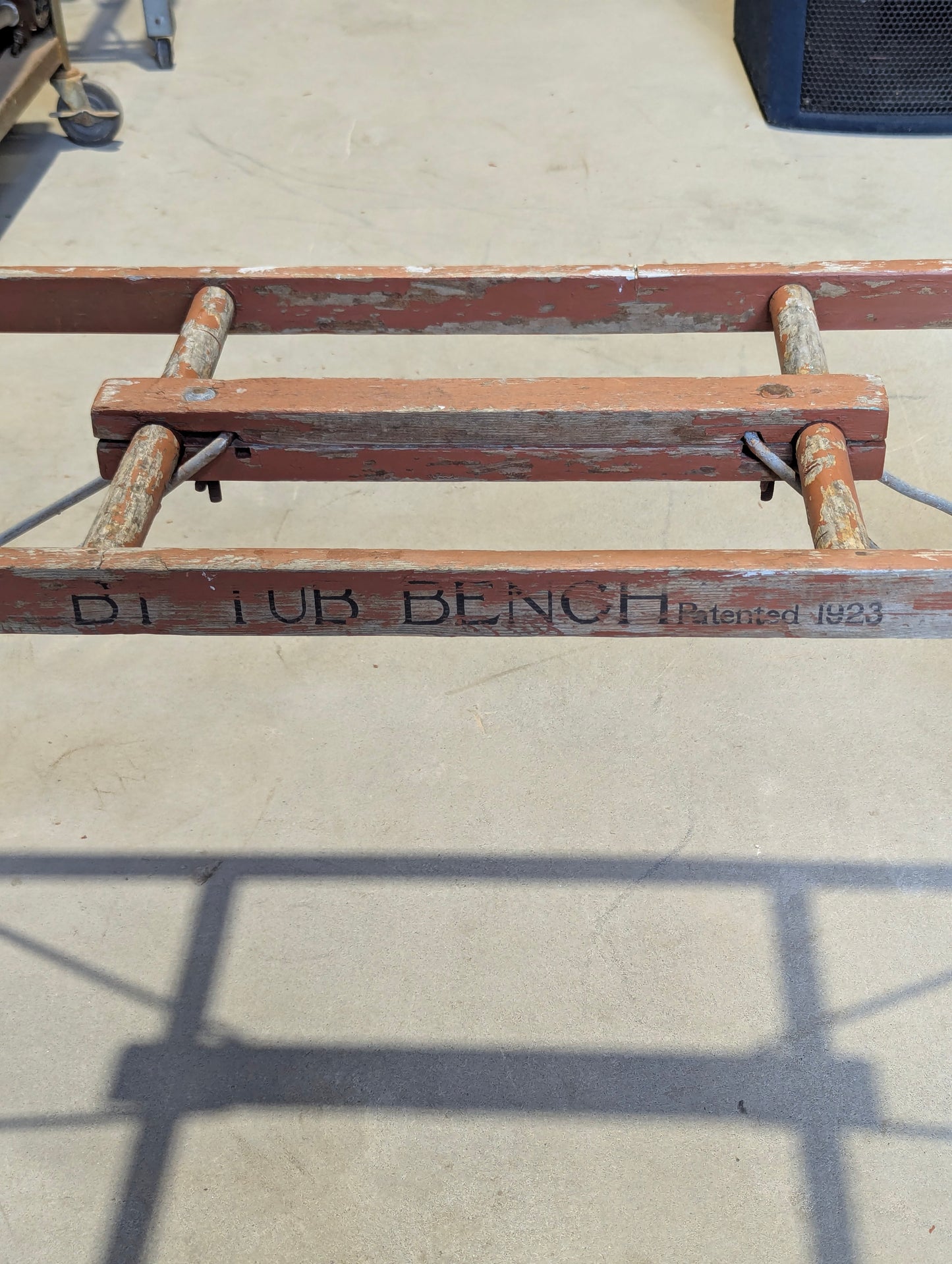 Antique Beatty Wash Tub Bench 42" x 16" x 18"