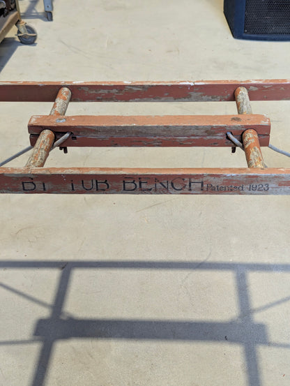 Antique Beatty Wash Tub Bench 42" x 16" x 18"