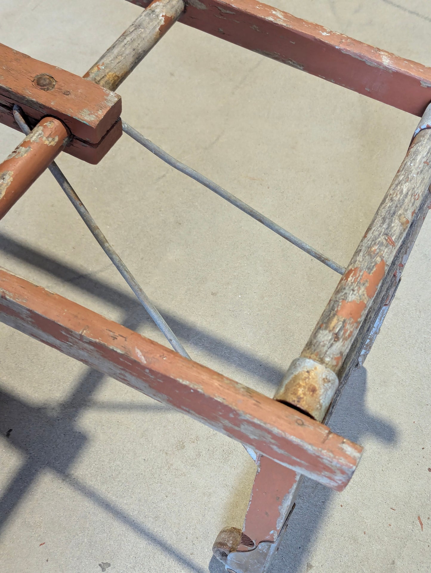 Antique Beatty Wash Tub Bench 42" x 16" x 18"