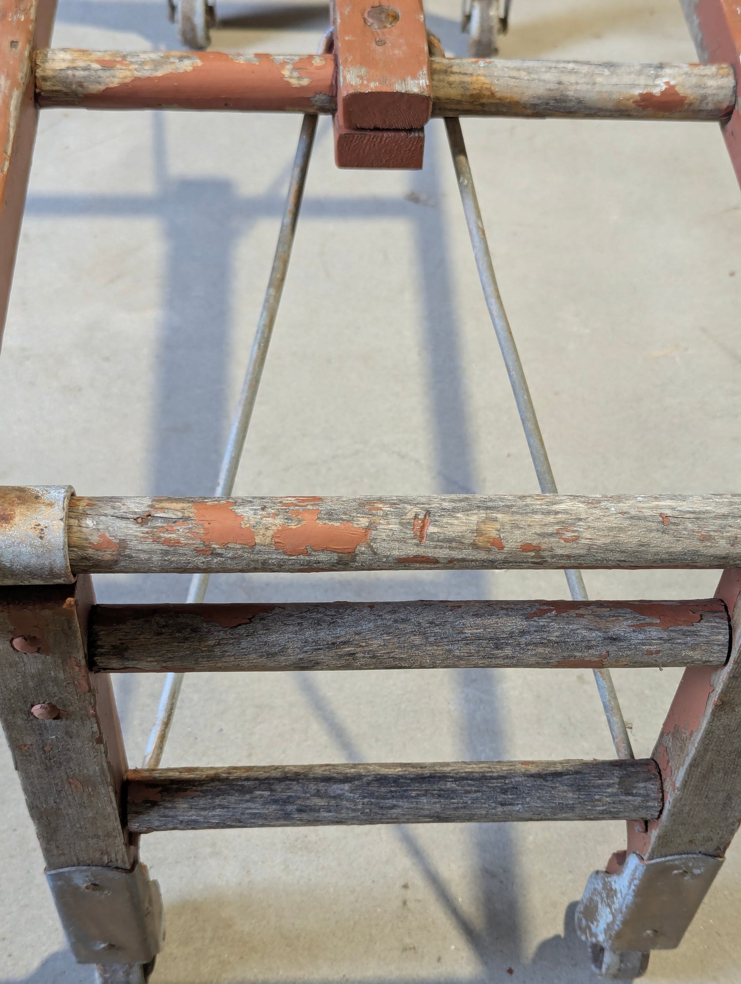 Antique Beatty Wash Tub Bench 42" x 16" x 18"