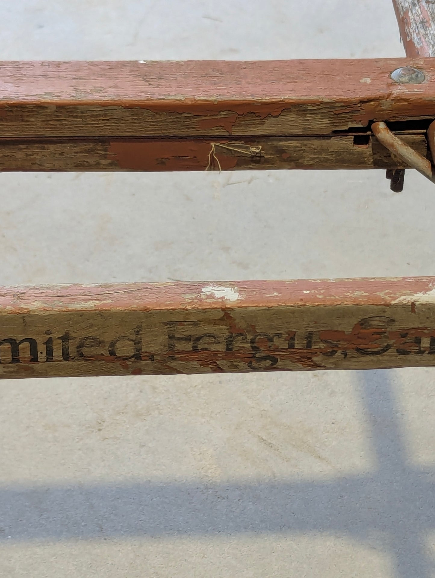 Antique Beatty Wash Tub Bench 42" x 16" x 18"