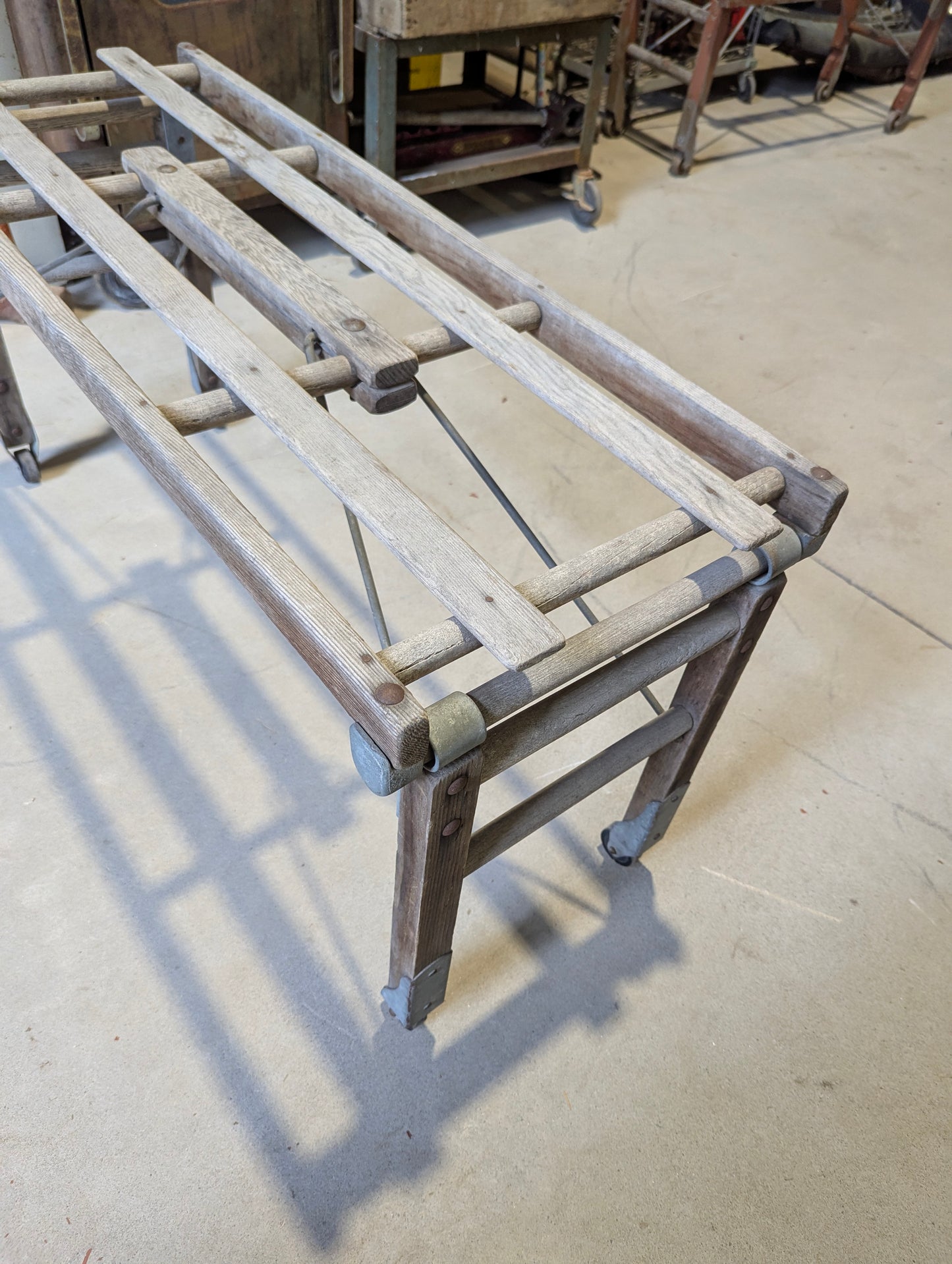 Antique Wash Tub Bench 42" x 16" x 22"