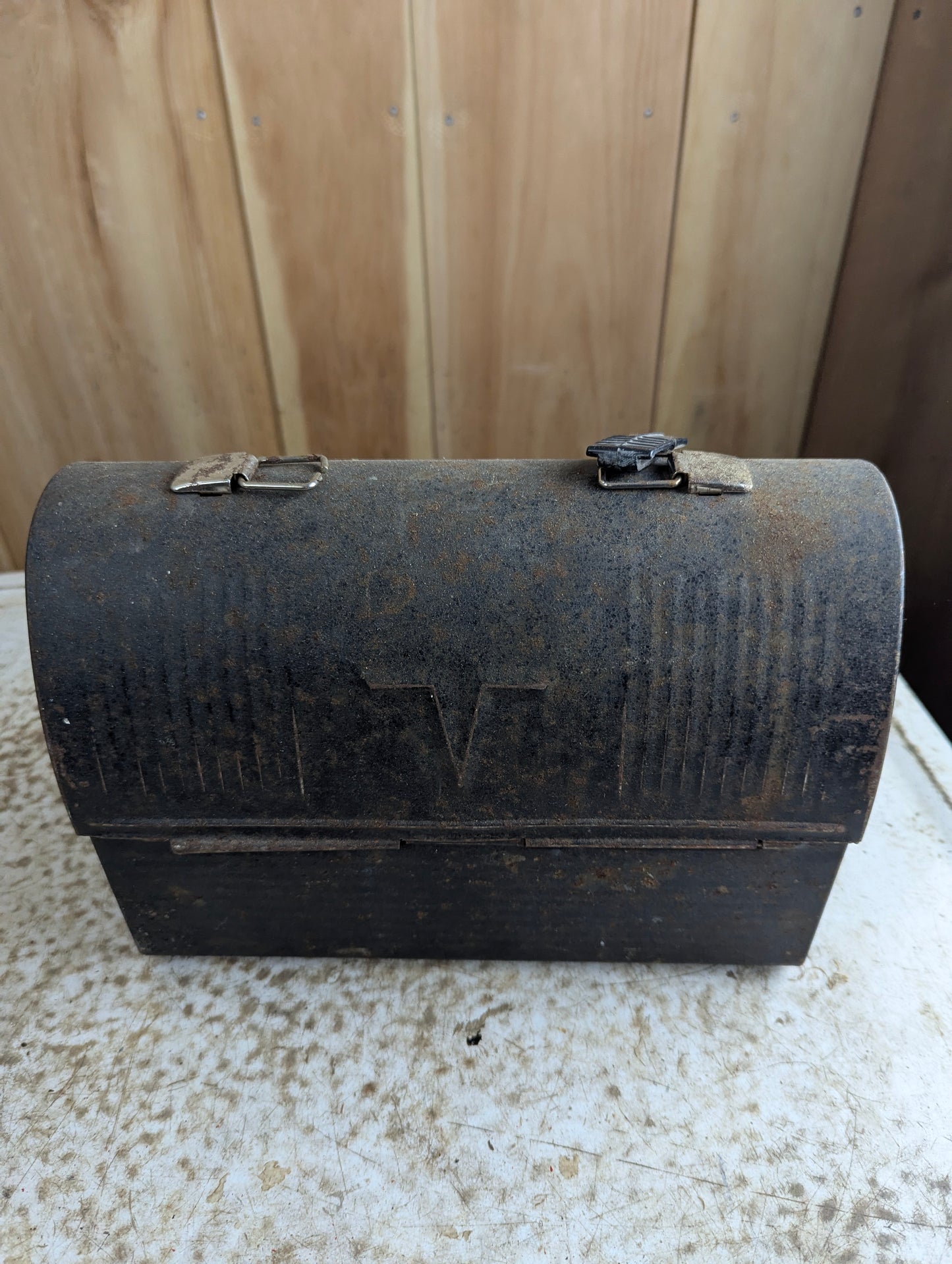 1940s American Thermos Products Dome-Top Lunch Box