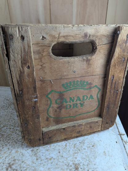 Vintage Canada Dry Crate