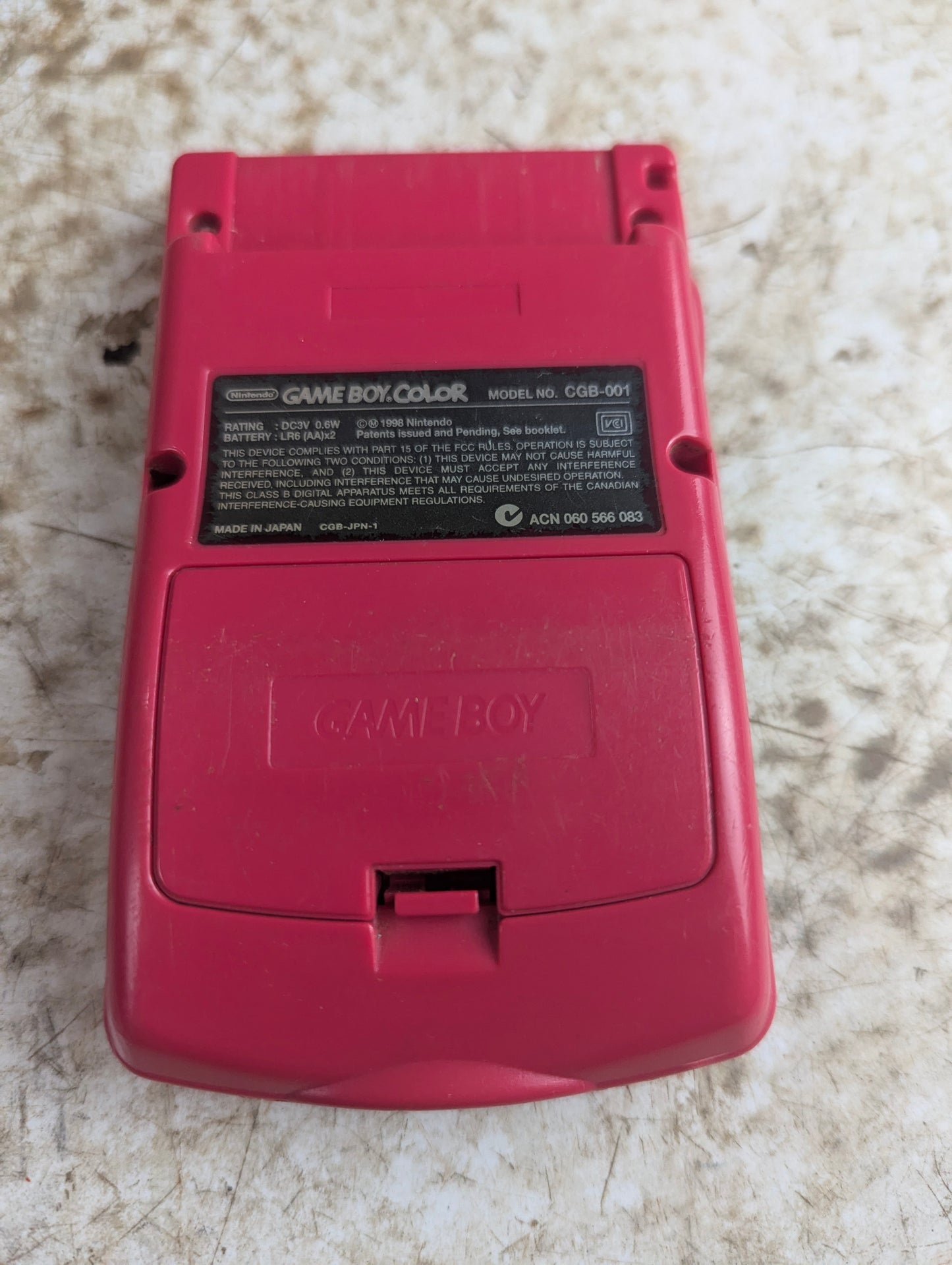Game Boy Color Berry