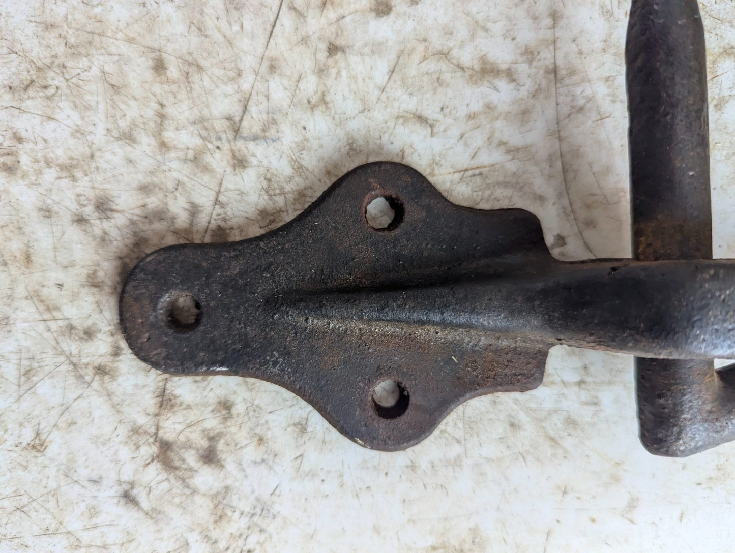 Antique Cast Iron Pintle Gate Hinge