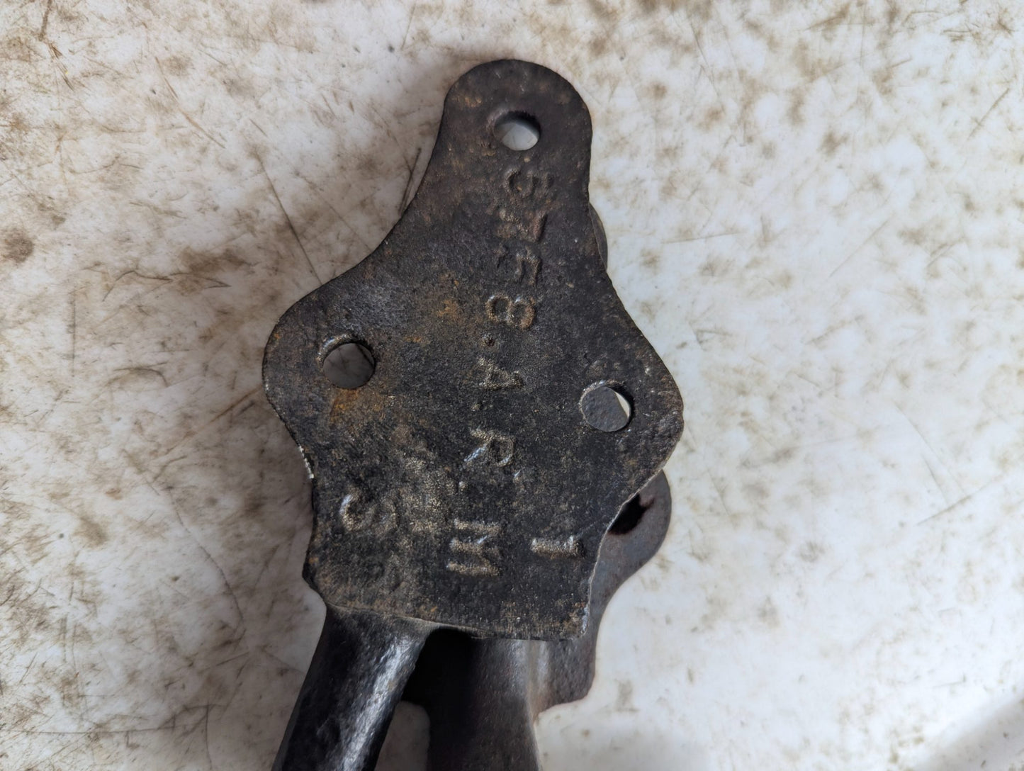 Antique Cast Iron Pintle Gate Hinge