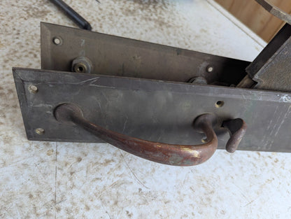 Vintage Sargent Brass Mortise Lock Set