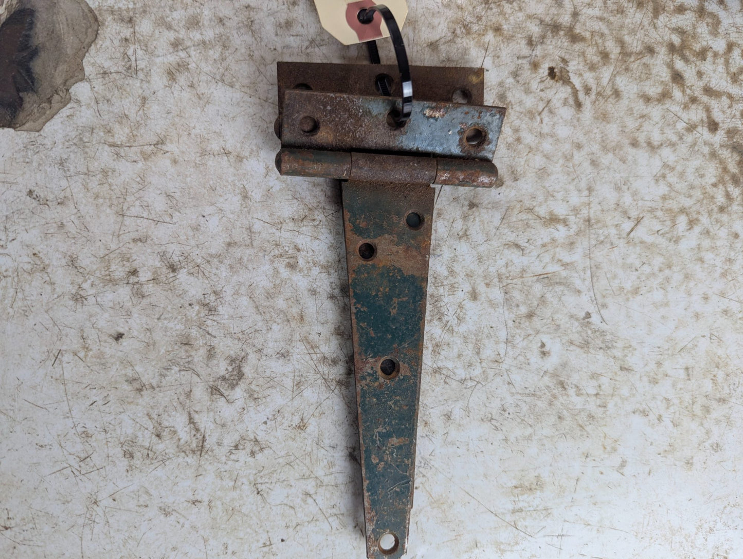 Pair of Vintage Rustic Iron T-Strap Hinges