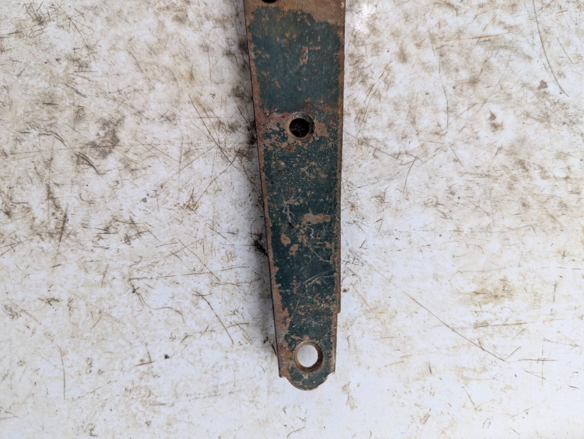 Pair of Vintage Rustic Iron T-Strap Hinges