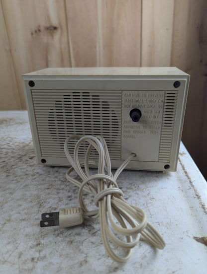 1970s General Electric AM Analog Alarm Clock Radio Model C2425A - Tested Working