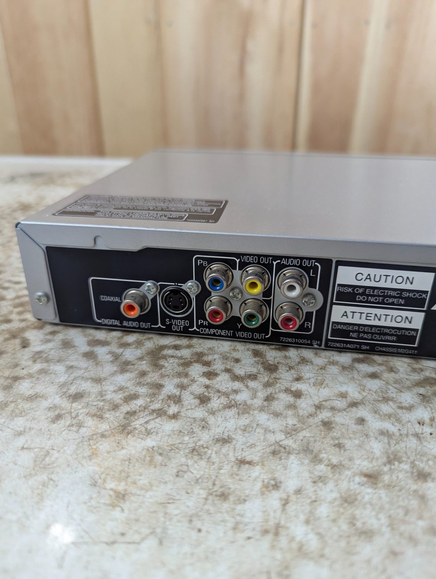 Pioneer DVD Player Model DV-280-S with Remote - Tested Working