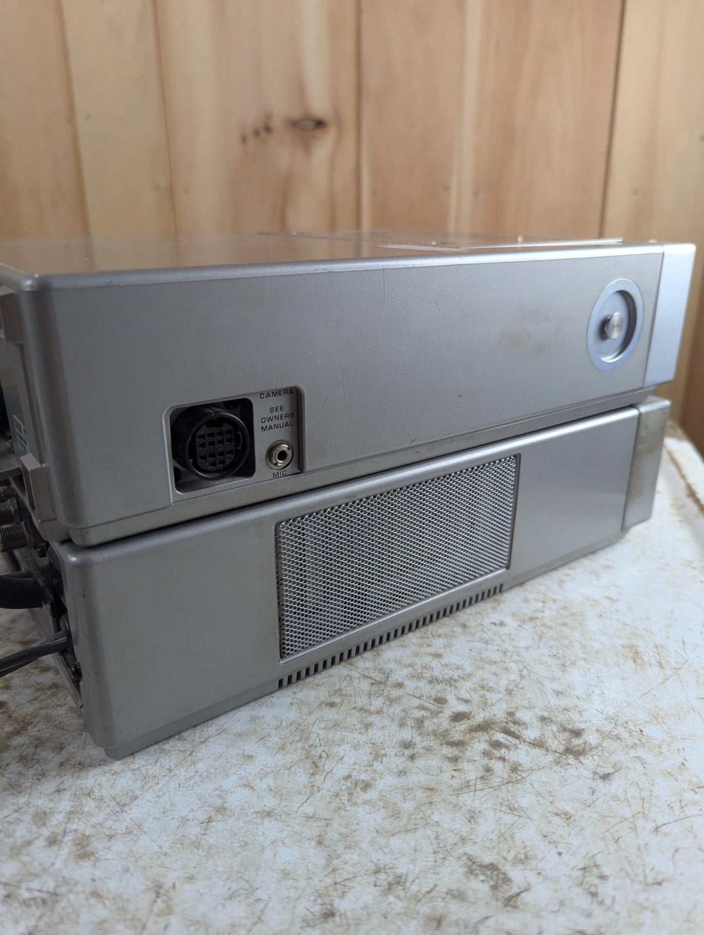 Vintage Zenith Portable Betamax Video Player with Tuner/Timer Dock VR9800 and VRT9850 - Tested Working
