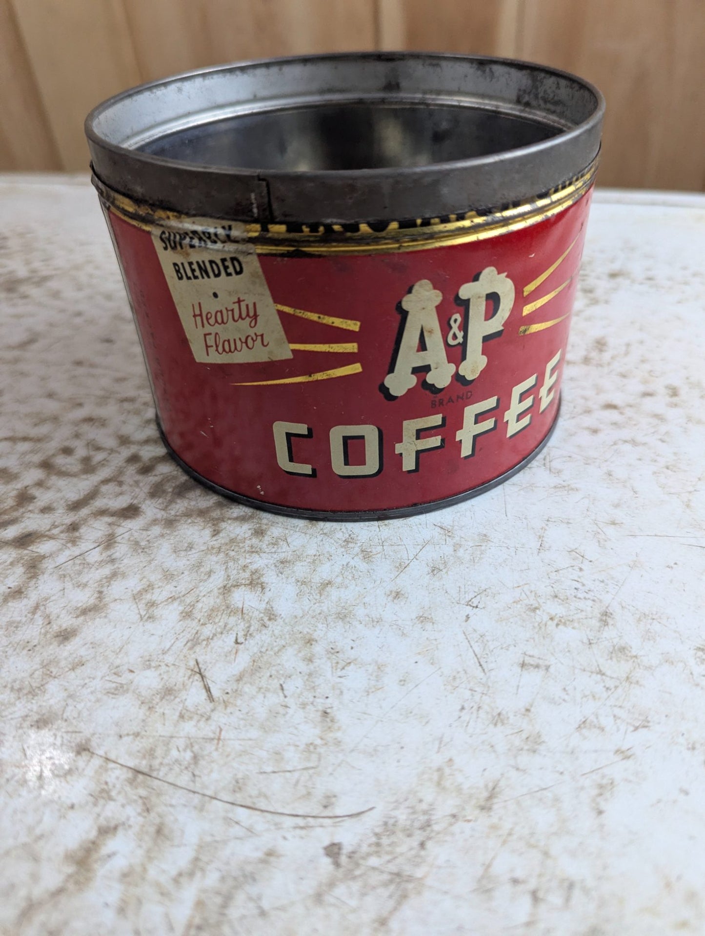 Vintage 1lb A&P Coffee Tin