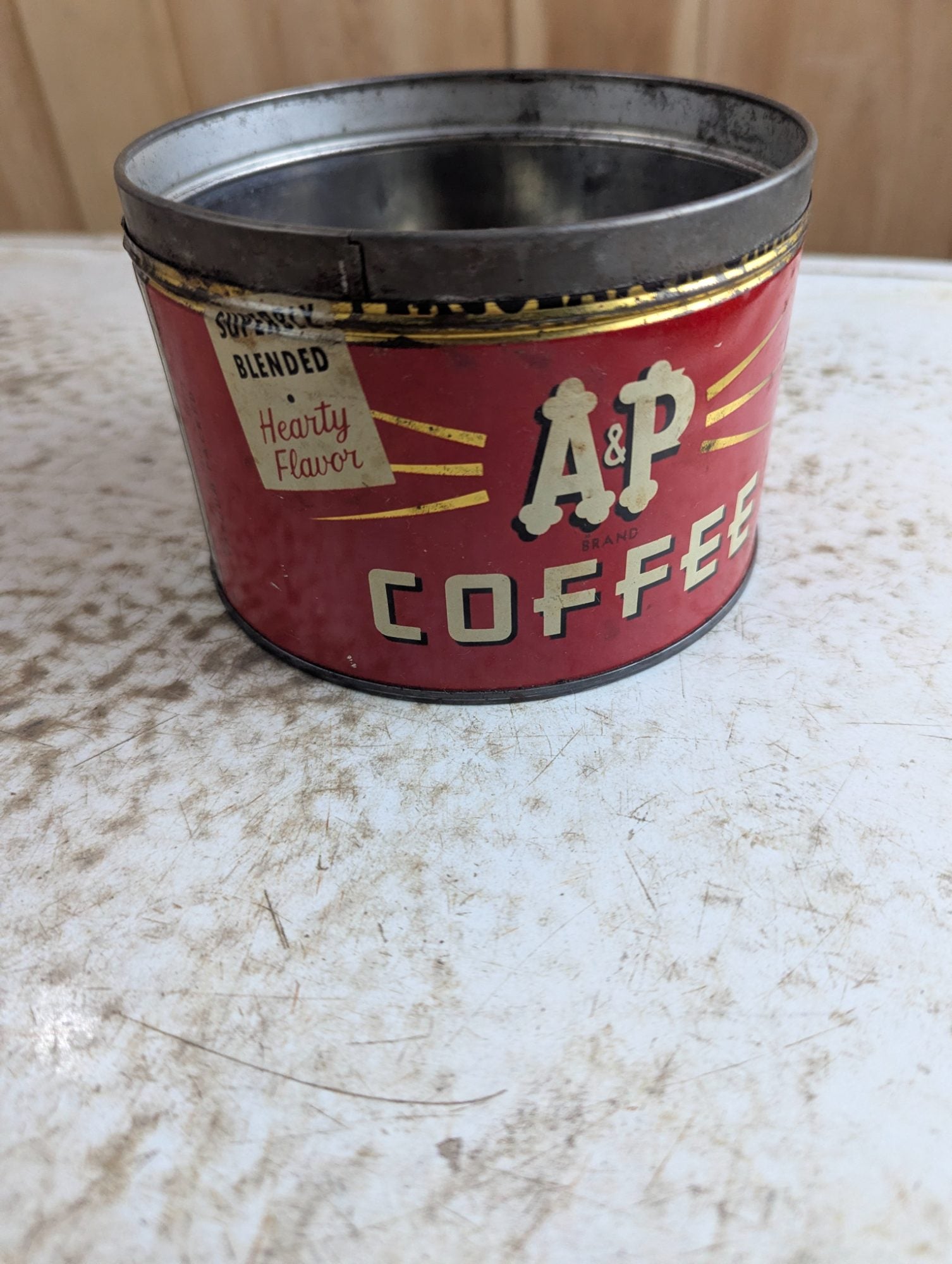 Vintage 1lb A&P Coffee Tin