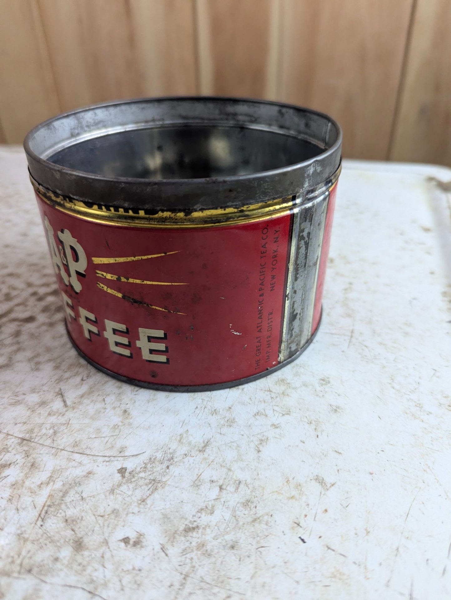 Vintage 1lb A&P Coffee Tin
