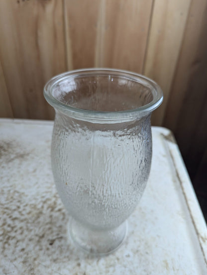 Vintage FTD Textured Hourglass 9.5" Vase