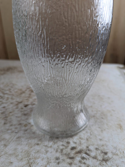 Vintage FTD Textured Hourglass 9.5" Vase