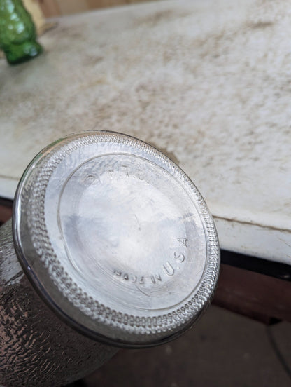Vintage FTD Textured Hourglass 9.5" Vase