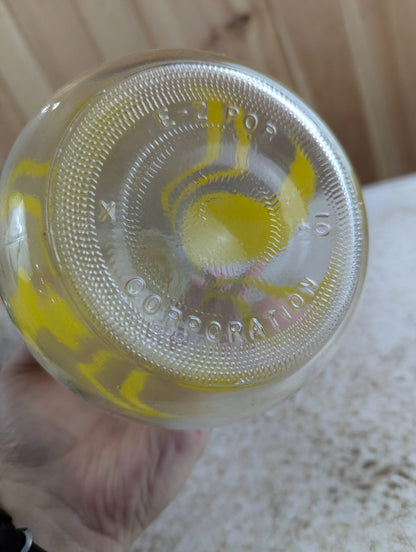 Vintage Mid-Century E-Z Por Glass Pitcher with Lid