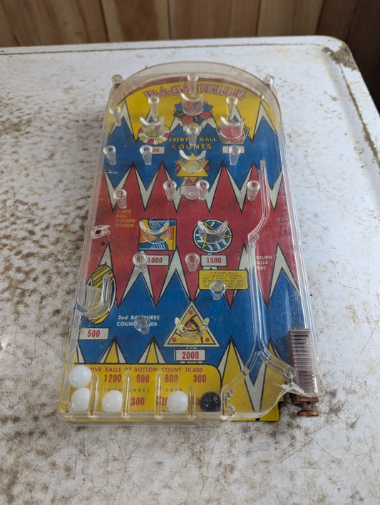 1950s Marx Toys Bagatelle Tabletop Pinball Game - Damaged