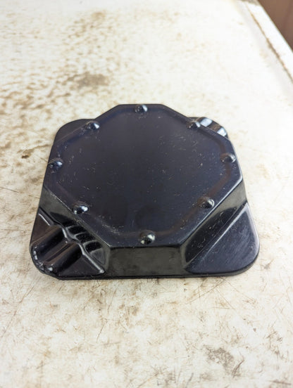 Vintage Union Carbide Black Bakelite Ashtray