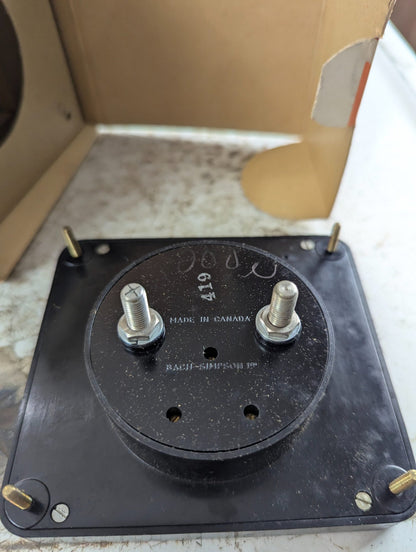 Vintage Simpson Analog VU Volume Unit Meter in Box
