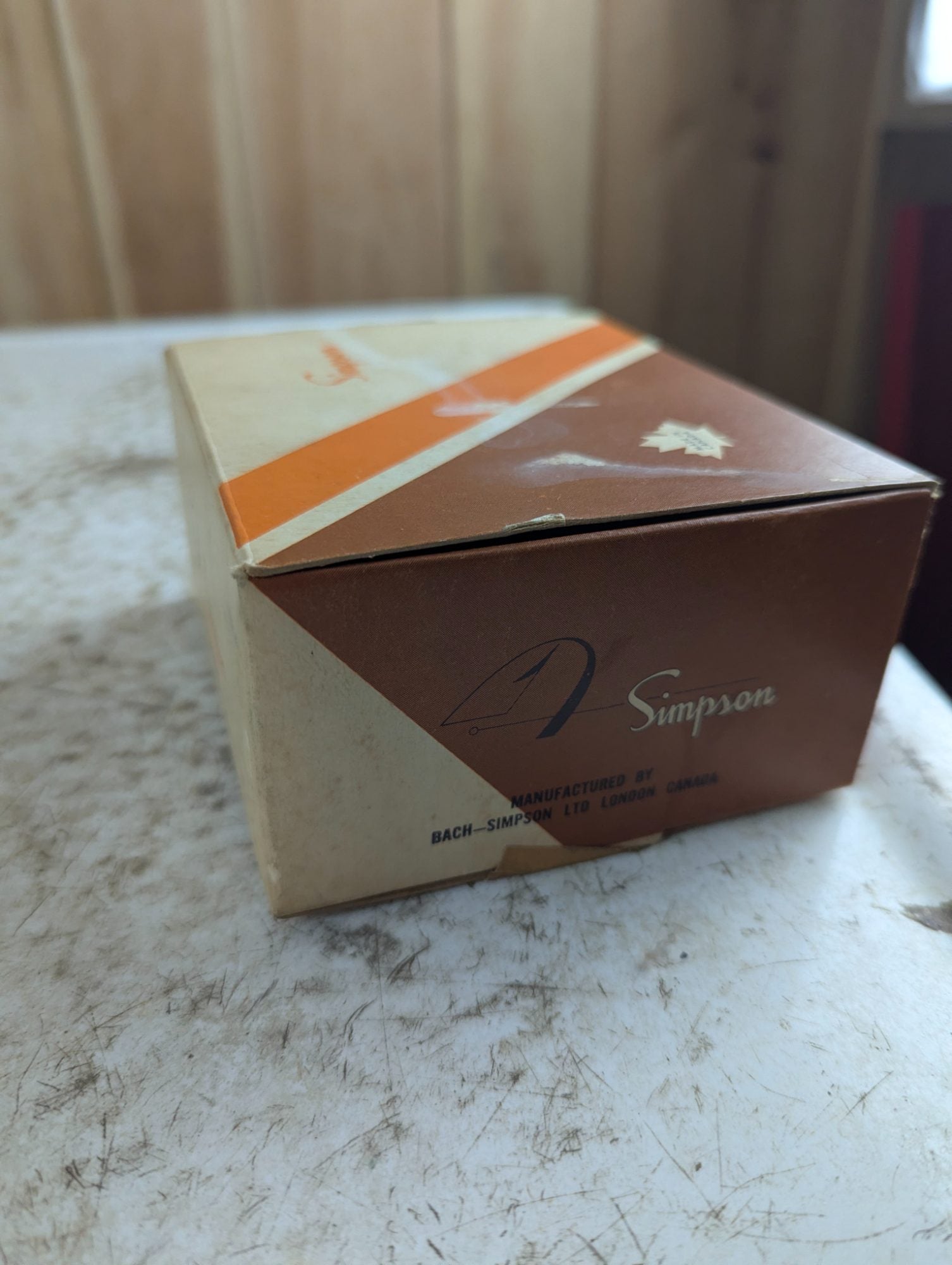 Vintage Simpson Analog VU Volume Unit Meter in Box