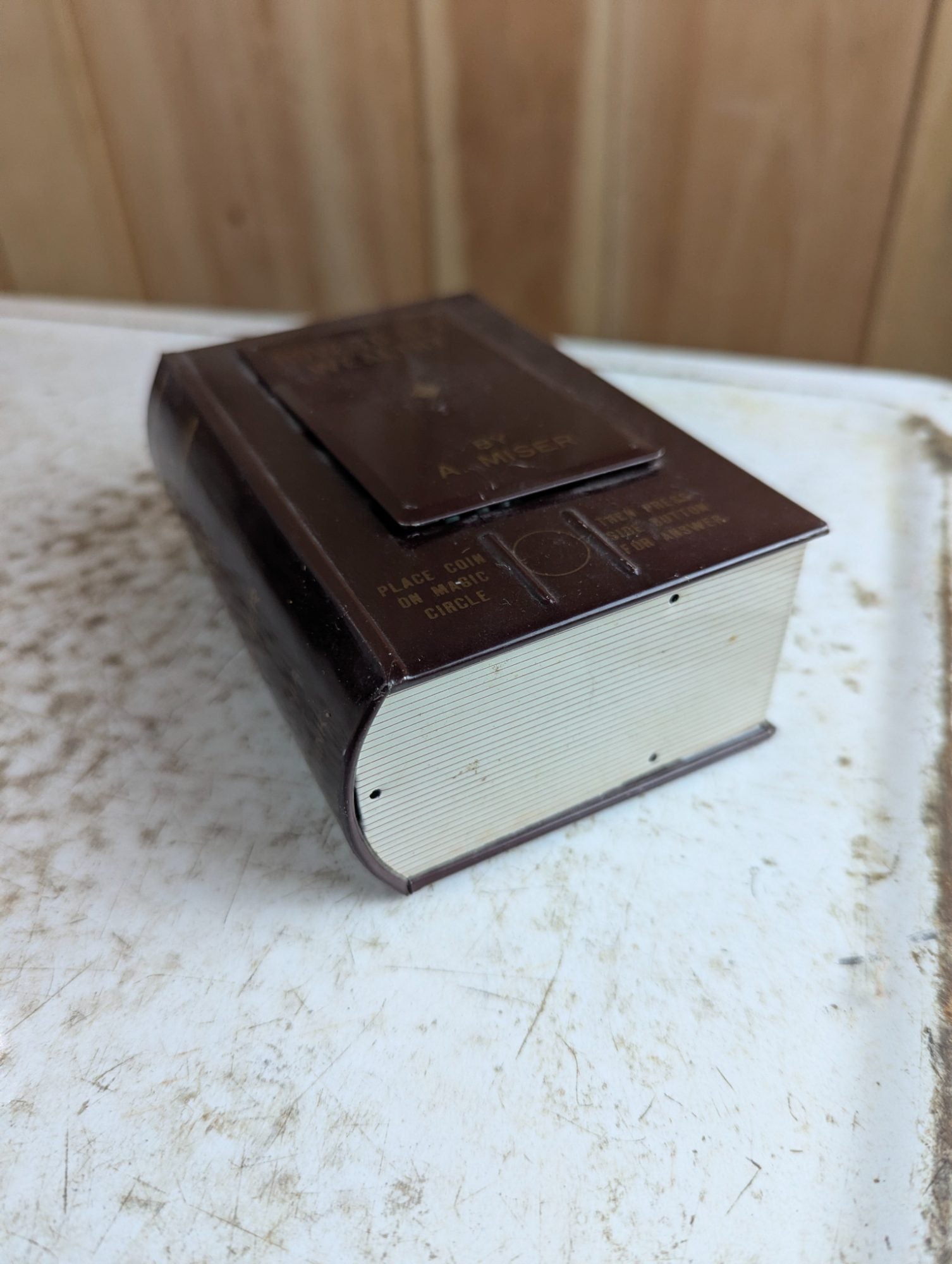 1960s Mechanical Novelty Tin Coin Bank - Tested Working