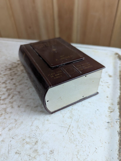 1960s Mechanical Novelty Tin Coin Bank - Tested Working