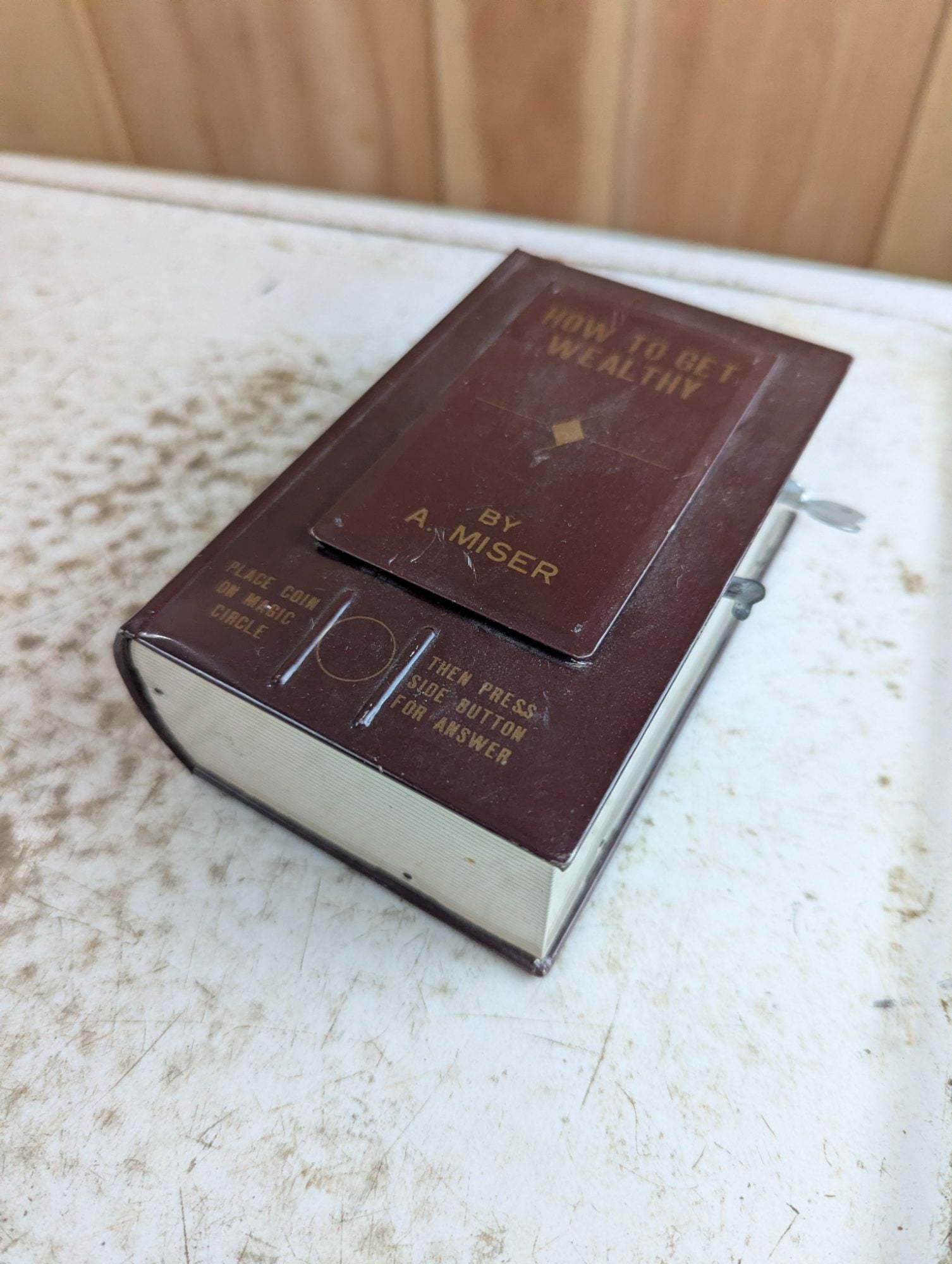 1960s Mechanical Novelty Tin Coin Bank - Tested Working